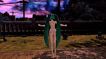 Hatsune miku desnuda bailando mod