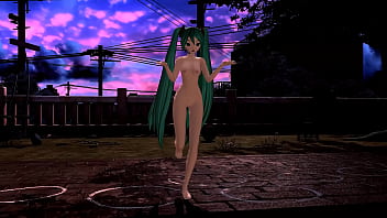 Hatsune miku desnuda bailando mod