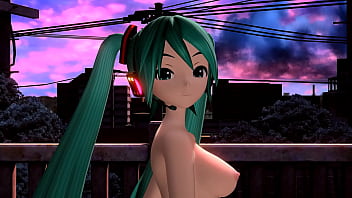 Hatsune miku desnuda bailando mod