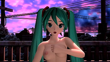 Hatsune miku desnuda bailando mod