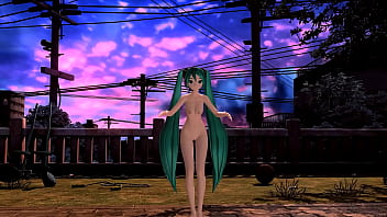 Hatsune miku desnuda bailando mod