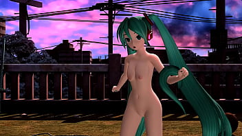 Hatsune miku desnuda bailando mod