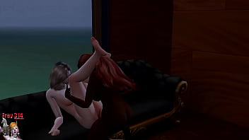 Chocolate and yellow girl 2