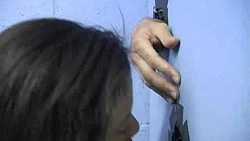 Ebony Hottie Milking Cocks In The Gloryhole 29 thumbnail