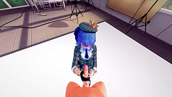 Suisei gets all her holes filled and fucked hard vtuber porn