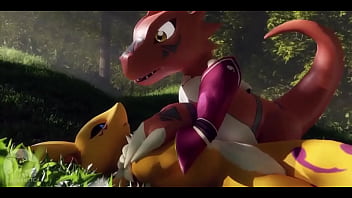 Sexo calmo furry na floresta Sexo calmo furry na floresta