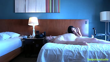 Jade jantzen deepthroats tadpole's cock before he bareback pounds her