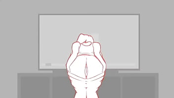 Cartoon milf cheat her bf with two friends