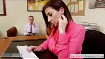 Brunette milf sara jay fucking in the office with her boss hrid