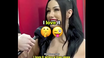 Stirling cooper asks jennifer white what she loves most about sex behind the scenes