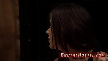 Reverse bondage and tape gagged orgasm excited young tourists