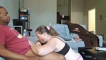 Fucking on the sofa part 2