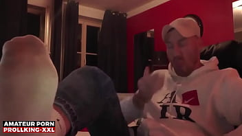 Bad guy is sniffing his socks Bad guy is sniffing his socks