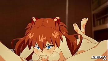 El beso de asuka después de estar con shingi