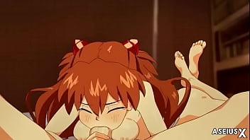 El beso de asuka después de estar con shingi