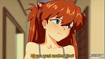 El beso de asuka después de estar con shingi El beso de asuka después de estar con shingi