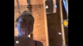 Clear chair show anyone watch from under me