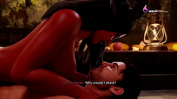 The demon big ass fucking hard