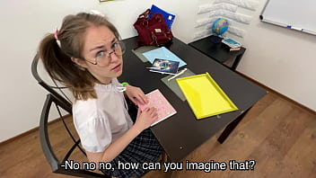 Lustful student passes the exam