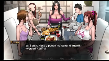 Cogiendo con mi vecina tetona hasta correrme