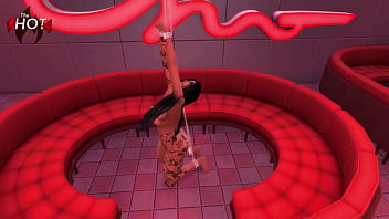 Pendurada por algemas