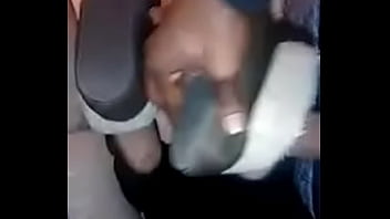 Ty's nylon slippers feet fuck pt 1