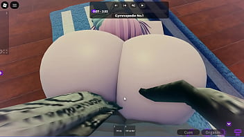 Slut fucked by a big roblox cock while his bf is away