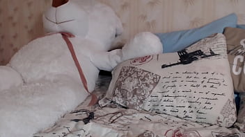 Young girl masturbating in webcam