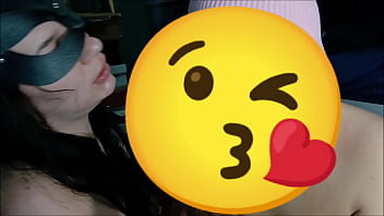 Two young pretty girls share a big dick and swap the cum