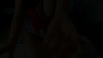 Cute chubby girl gives awesome handjob till huge cumshot