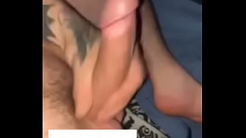 Playing with my huge dick