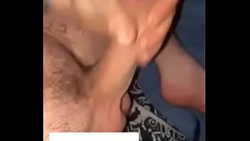 Playing with my huge dick