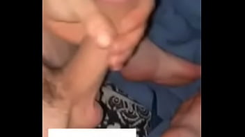 Playing with my huge dick