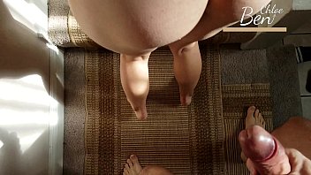 Sexy college chick banging in airbnb again Sexy college chick banging in airbnb again