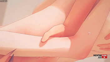 Vocaloid hentai len se folla a rin a cuatro patas