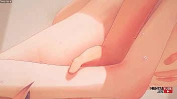 Vocaloid hentai len se folla a rin a cuatro patas