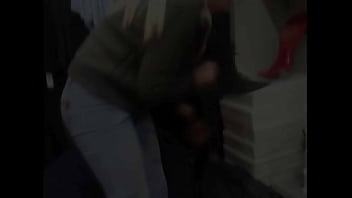 Humiliated shopping slave