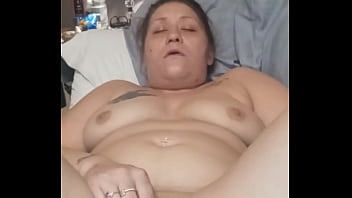 Playing with sex toy