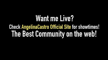 Angelina castro's close up dildo drilling scenes are fucking gold