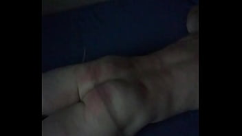 Spanking a strong submissive