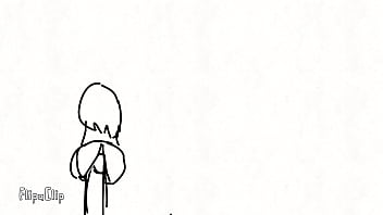 Chica animada se divierte al encontrarse con una gran p0ll4