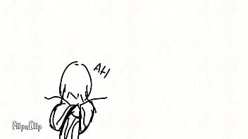 Chica animada se divierte al encontrarse con una gran p0ll4