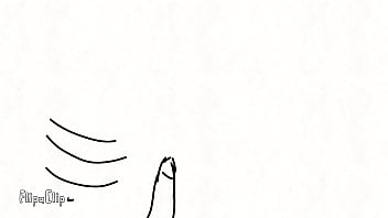 Chica animada se divierte al encontrarse con una gran p0ll4