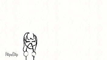 Chica animada se divierte al encontrarse con una gran p0ll4