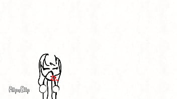 Chica animada se divierte al encontrarse con una gran p0ll4