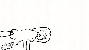 Chica animada se divierte al encontrarse con una gran p0ll4