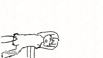 Chica animada se divierte al encontrarse con una gran p0ll4