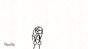 Chica animada se divierte al encontrarse con una gran p0ll4