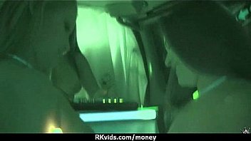 Tight teen fucks a man in front of the camera for cash 22