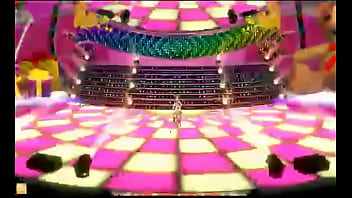 Kawaii girl dances mao zedong salesman